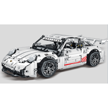 Конструктор MORK "Белый Porsche GT" 1268 деталей