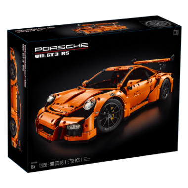 Конструктор Lepin T2056 Техника "Оранжевый Porshe 911" 2758 дет.