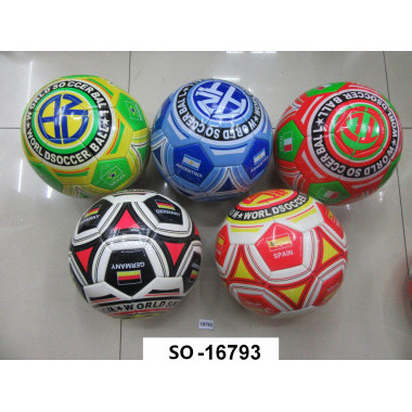 Мяч футбольный Страны клубы 5 слойный 330g